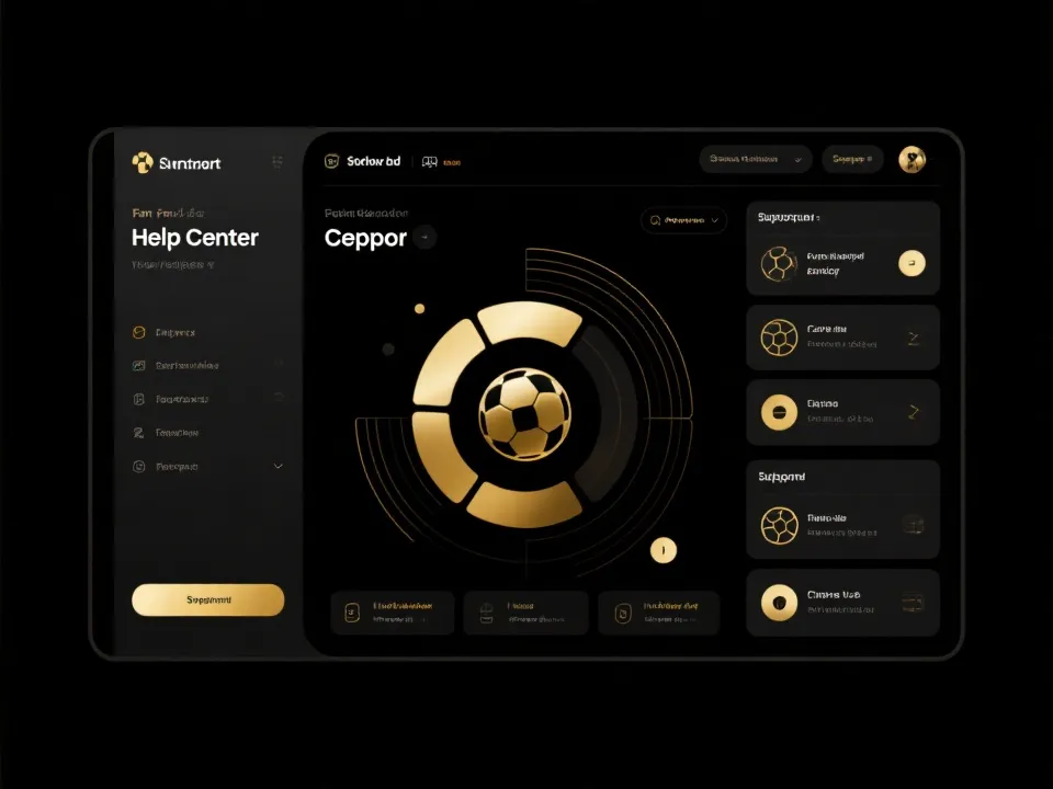 帮助中心页面视觉示意